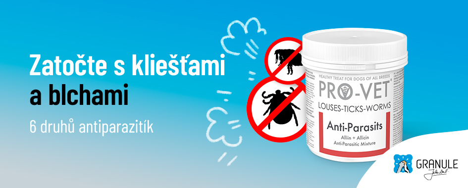 Bojujte s kliešťami a blchami