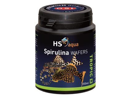 Krmení pro akvarijní ryby - O.S.I. Spirulina wafers 200 ml