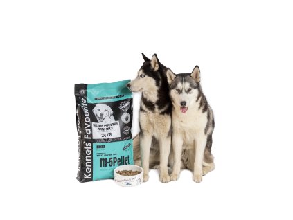 Kennels' Favourite m-5 za studena lisované  superprémiové granule pre psov