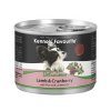 Konzerva pro psy - Kennels' Favourite jehněčí + brusinky s lněným olejem 200 g