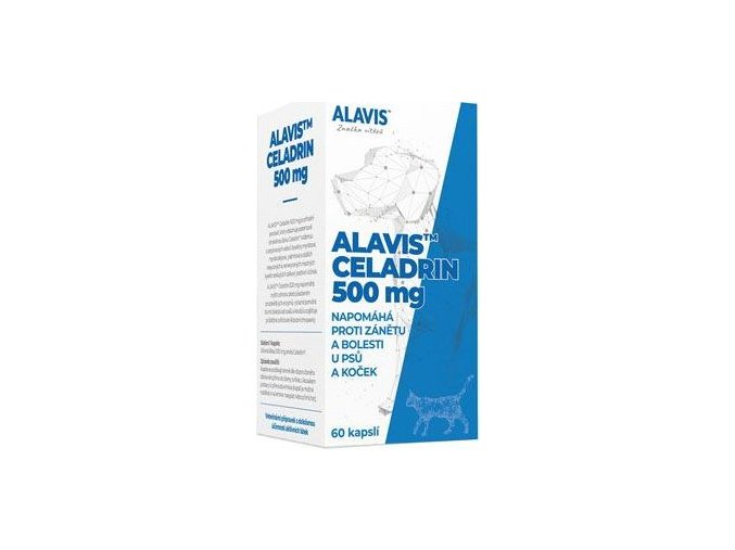 Alavis Celadrin pro psy a kočky 60cps 500mg