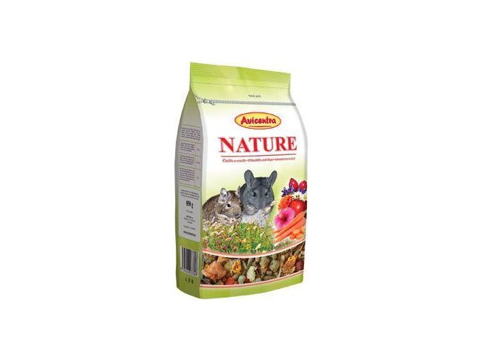 Avicentra Nature Premium činčila+osmák 850g