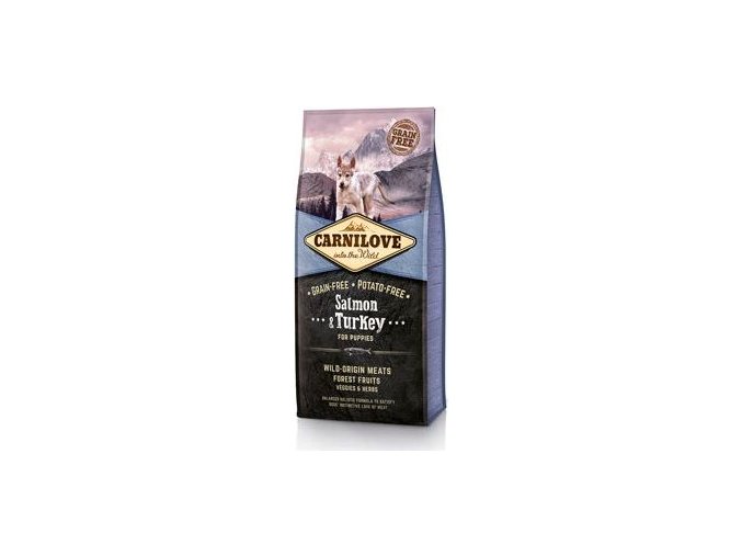 Carnilove Dog Salmon & Turkey for Puppies 12kg