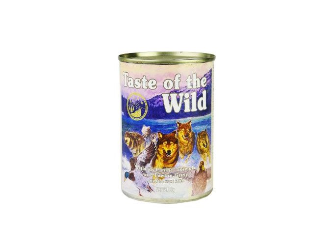 Taste of the Wild konzerva Wetlands Wild Fowl 390g