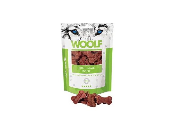 WOOLF pochoutka mini lamb bone 100g