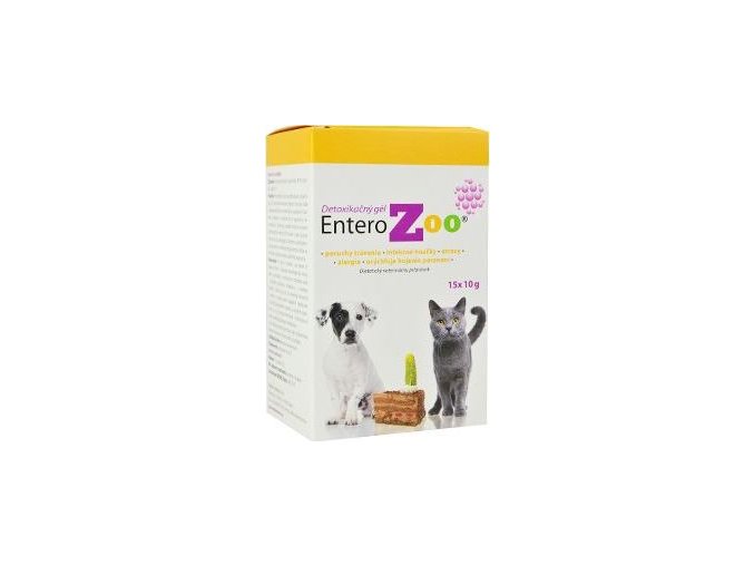 Entero ZOO detoxikační gel 15x10g