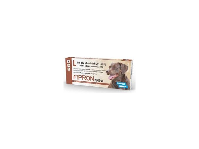 Fipron 268mg Spot-On Dog L sol 1x2,68ml