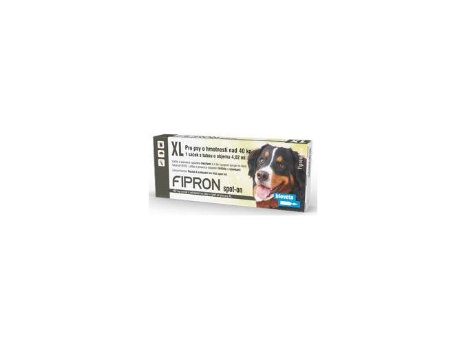 Fipron 402mg Spot-On Dog XL sol 1x4,02ml