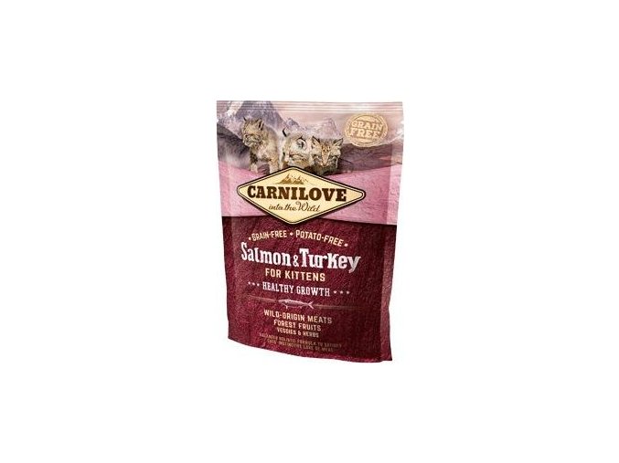 Carnilove Cat Salmon & Turkey for Kittens HG 400g