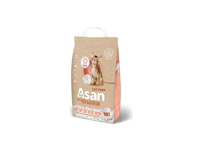 ASAN Cat Pure Podestýlka 10l