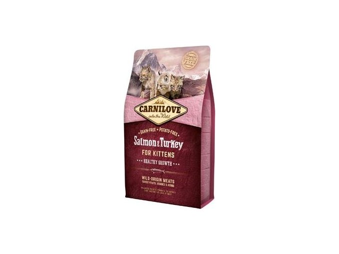 Carnilove Cat Salmon & Turkey for Kittens HG 2kg