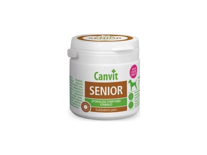 Canvit Senior pro psy ochucený 100g