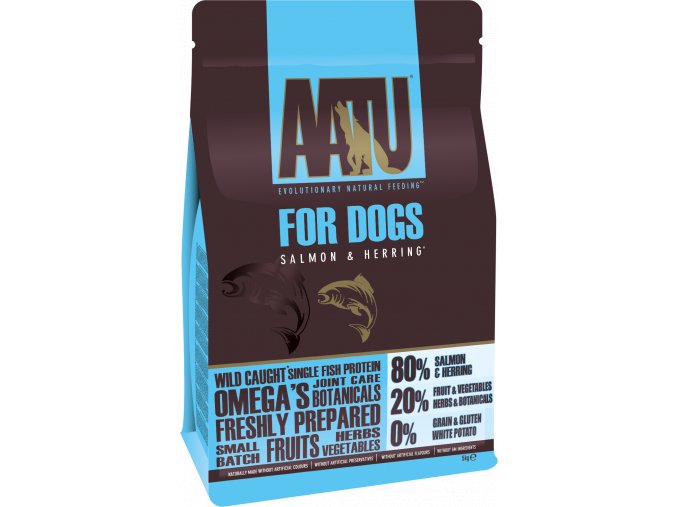 AATU Dog 80/20 Salmon & Herring 1,5kg