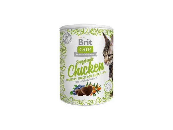 Brit Care Cat Snack Superfruits Chicken  100g