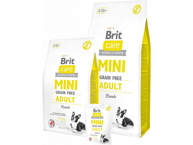 Brit Care Dog Mini Grain Free Adult Lamb 400g