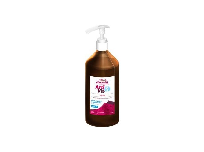 VITAR Veterinae ArtiVit Sirup 1000ml s dávkovačem