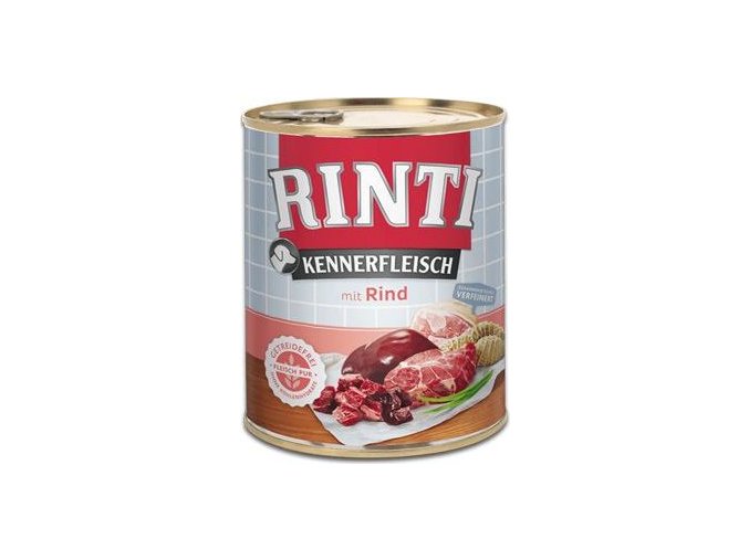 Rinti Dog Kennerfleisch konzerva hovězí 800g