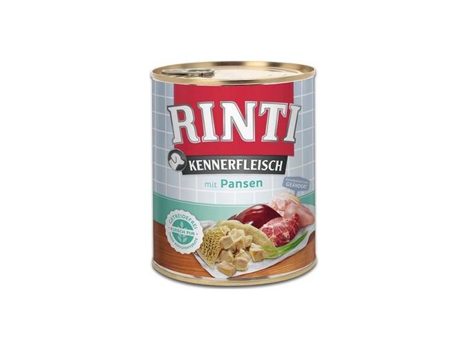 Rinti Dog Kennerfleisch konzerva žaludky 800g
