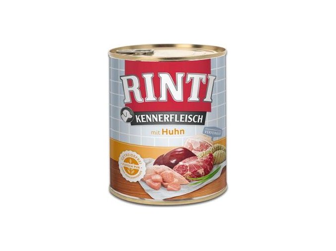 Rinti Dog Kennerfleisch konzerva kuře 800g