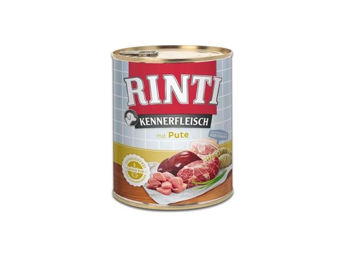 Rinti Dog Kennerfleisch konzerva krůta 800g