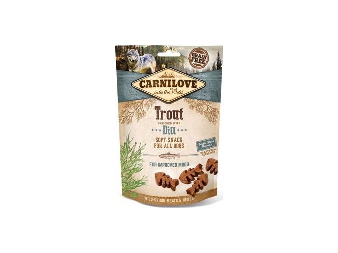 Carnilove Dog Semi Moist Snack Trout&Dill 200g