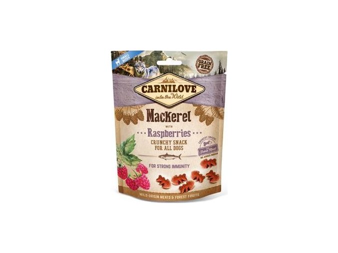 Carnilove Dog Crunchy Snack Mackerel&Raspberries 200g