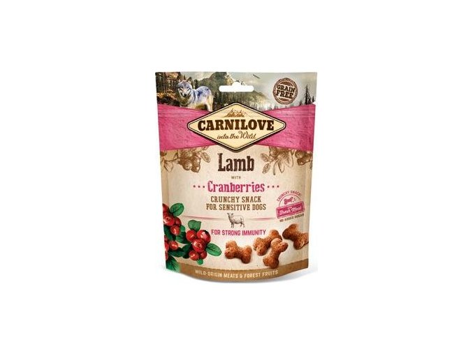 Carnilove Dog Crunchy Snack Lamb&Cranberries 200g