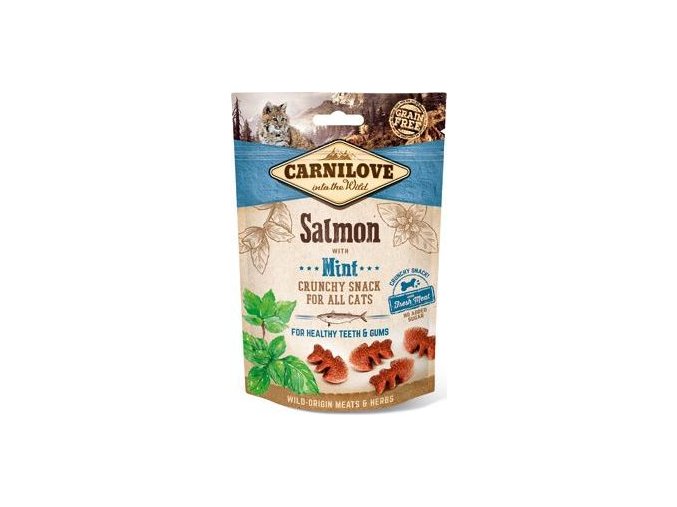 Carnilove Cat Crunchy Snack Salmon&Mint 50g