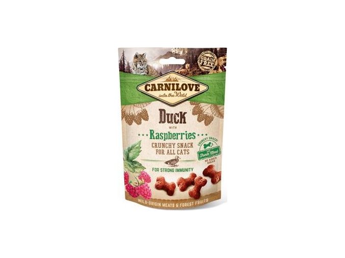 Carnilove Cat Crunchy Snack Duck&Raspberries 50g