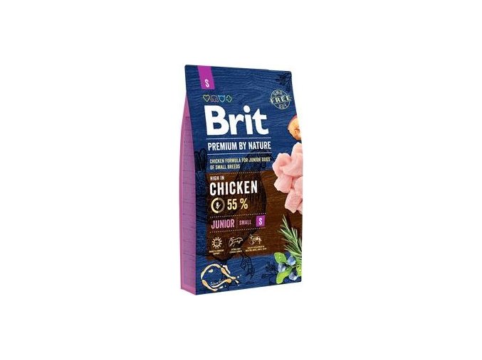 Brit Premium Dog by Nature Junior S 8kg