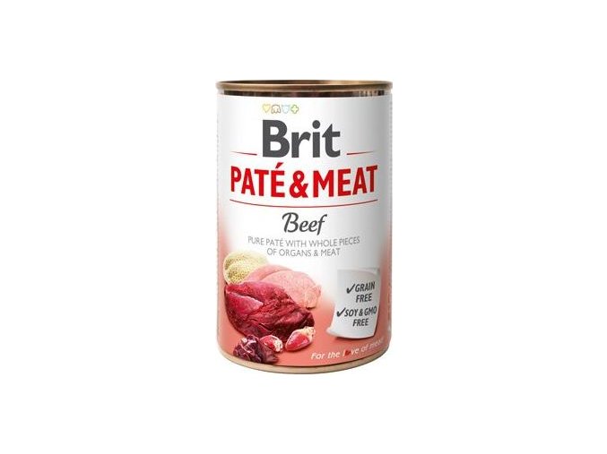 Brit Dog konz Paté & Meat Beef 400g