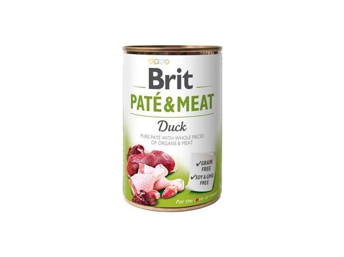 Brit Dog konz Paté & Meat Duck 400g