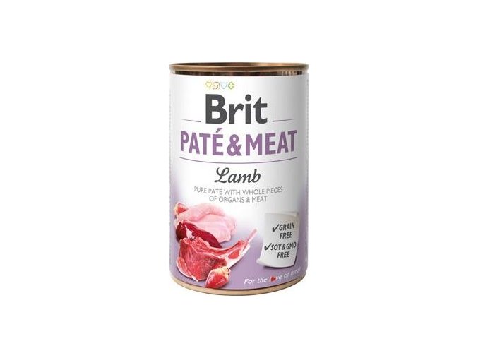 Brit Dog konz Paté & Meat Lamb 400g