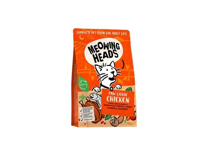 MEOWING HEADS Paw Lickin’ Chicken 4kg