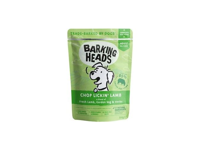 BARKING HEADS Chop Lickin’ Lamb kapsička 300g