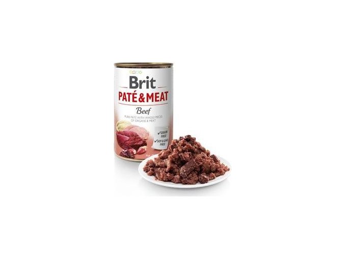 Brit Dog konz Paté & Meat Beef 800g