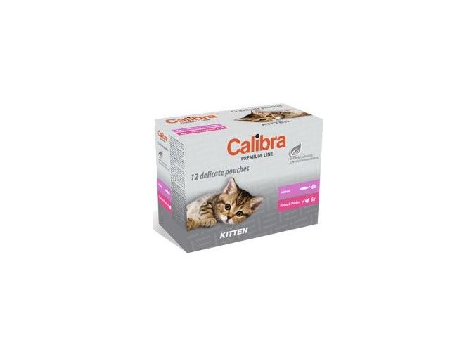 Calibra Cat  kapsa Premium Kitten multipack 12x100g