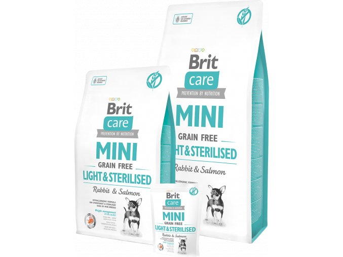 Brit Care Dog Mini Grain Free Light & Sterilised 2kg