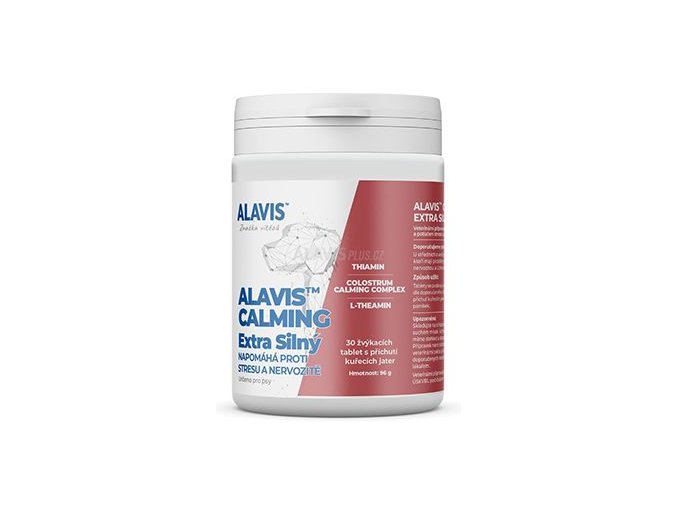 Alavis Calming Extra silný pro psy 96g 30tbl