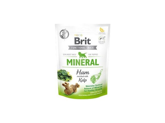 Brit Care Dog Functional Snack Mineral Ham Puppies150g