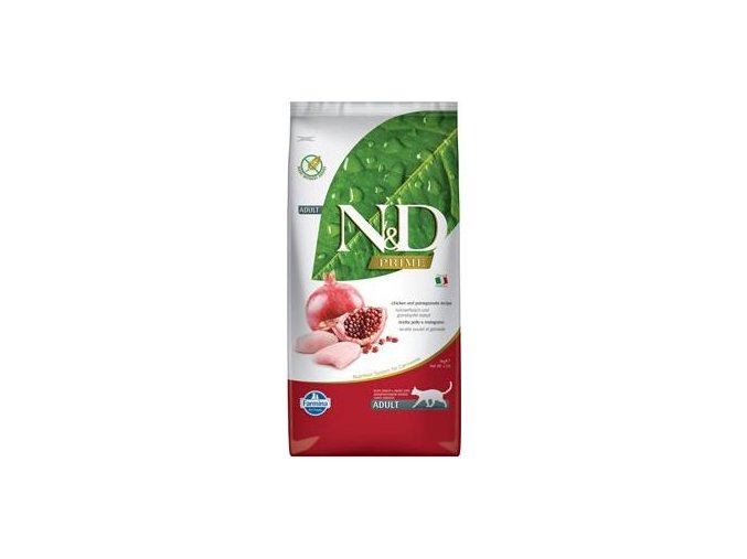 N&D PRIME CAT Adult Chicken & Pomegranate 5kg