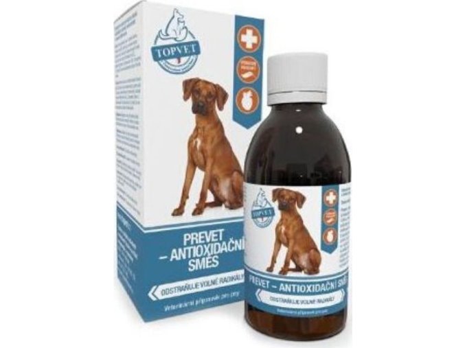 Prevet - antioxidační směs pro psy TOPVET 200ml