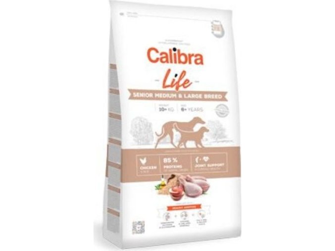 Calibra Dog Life Senior Medium&Large Chicken 12kg