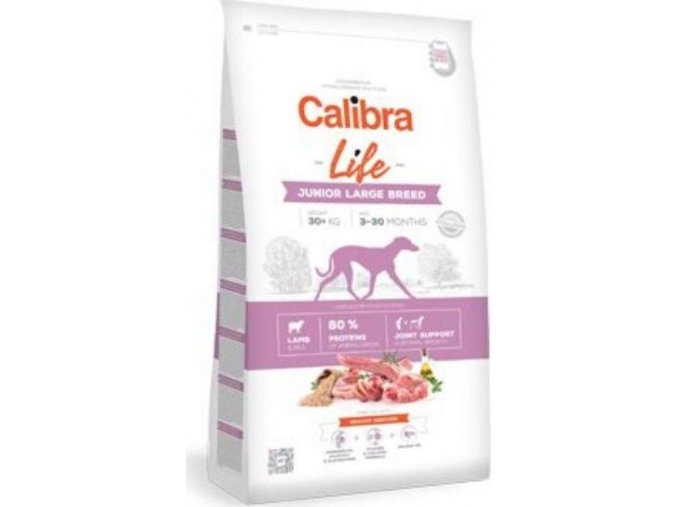 Calibra Dog Life Junior Large Breed Lamb 2,5kg