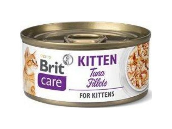 Brit Care Cat konz Fillets Kitten Tuna 70g