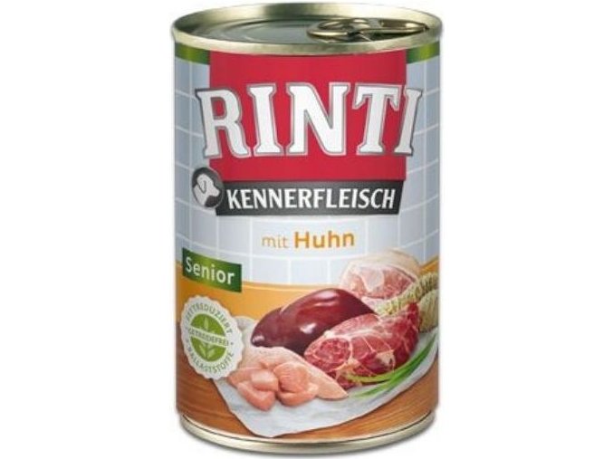 Rinti Dog Kennerfleisch konzerva Senior kuře 400g