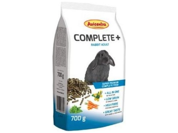 Avicentra COMPLETE+ králík 700g