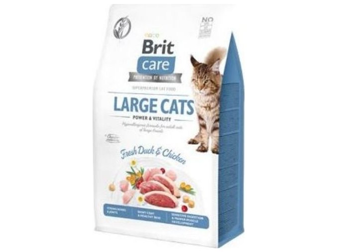 Brit Care Cat GF Large cats Power&Vitality 7kg