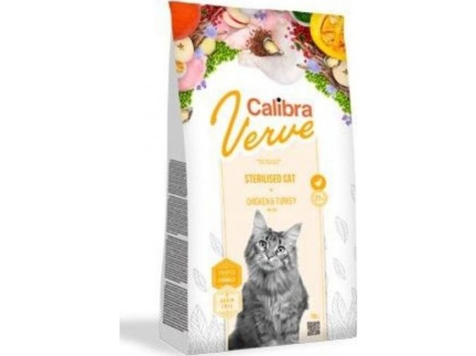 Calibra Cat Verve GF Sterilised Chicken&Turkey  3,5kg