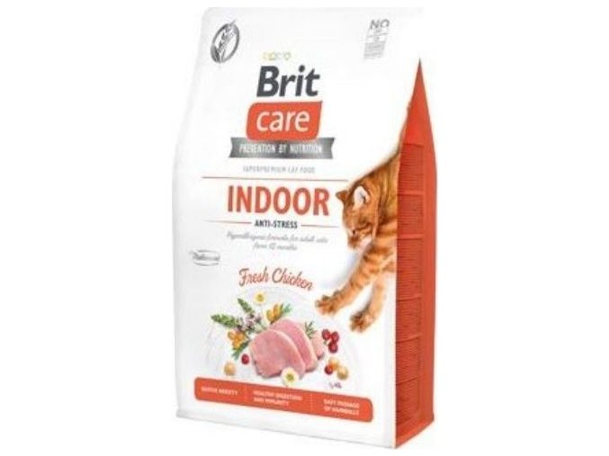 Brit Care Cat GF Indoor Anti-stress, 0,4kg